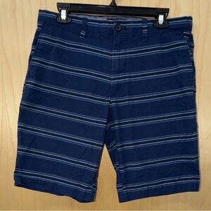 Banana Republic Men's Blue Striped Shorts